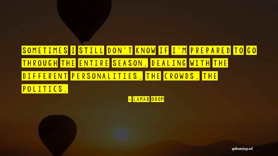 Feinerman Vision Quotes By Lamar Odom Feinerman Vision Quotes By Lamar Odom
