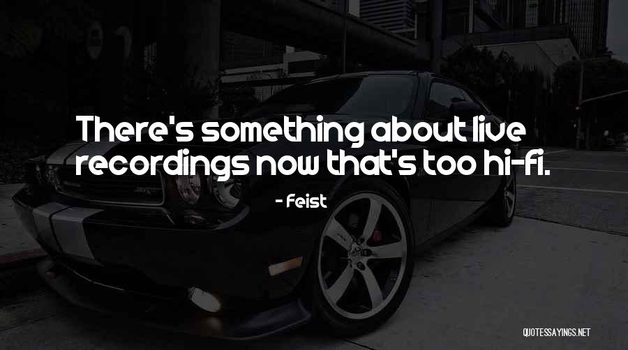Feist Quotes 1838206 Feist Quotes 1838206