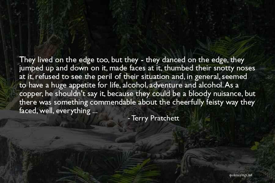 Feisty Quotes By Terry Pratchett Feisty Quotes By Terry Pratchett