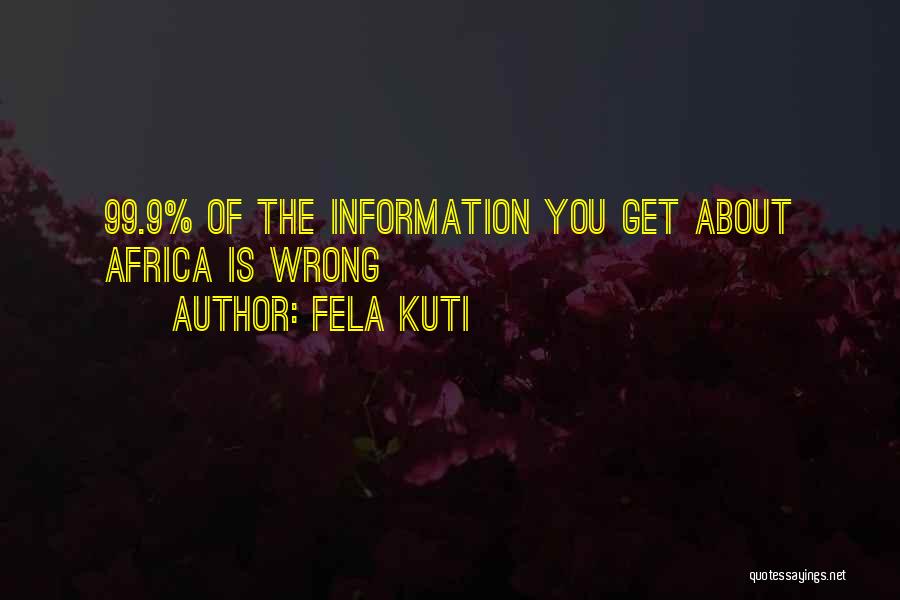 Fela Kuti Quotes 1036713