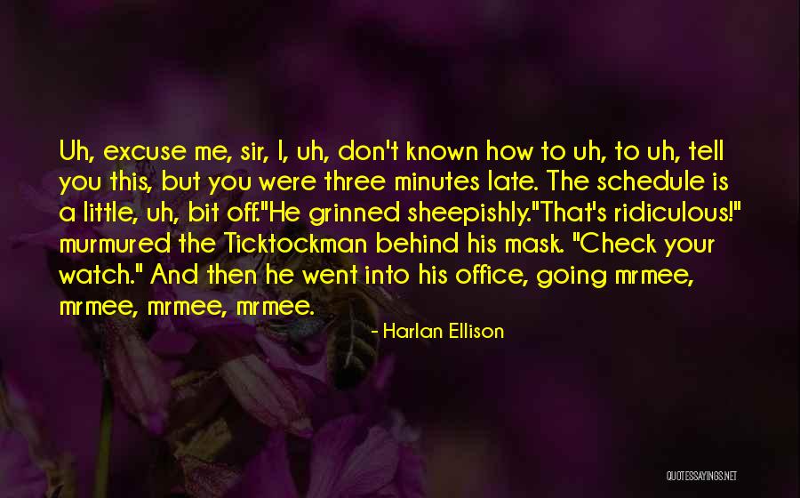 Felcher Exercise Quotes By Harlan Ellison Felcher Exercise Quotes By Harlan Ellison