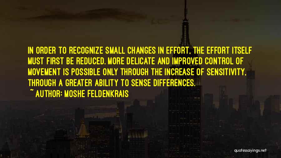 Feldenkrais Quotes By Moshe Feldenkrais