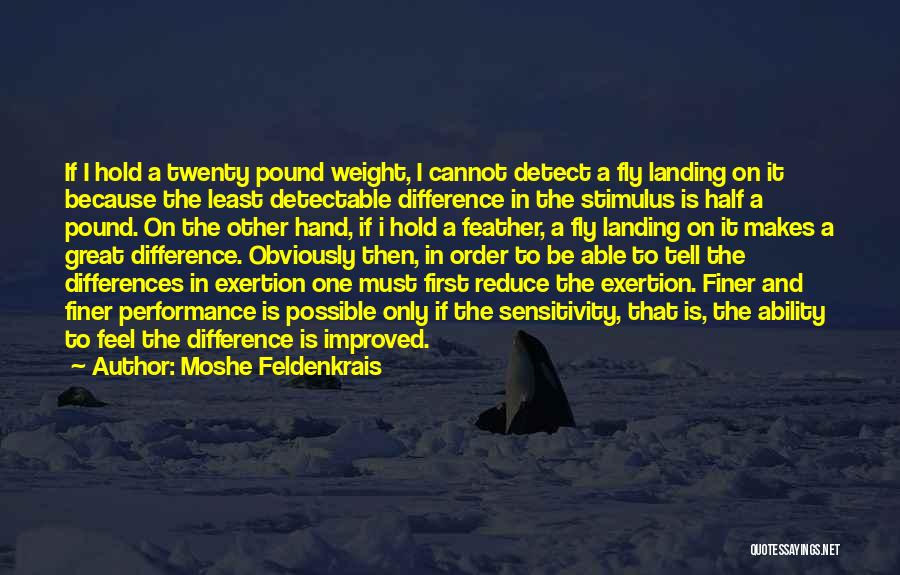 Feldenkrais Quotes By Moshe Feldenkrais