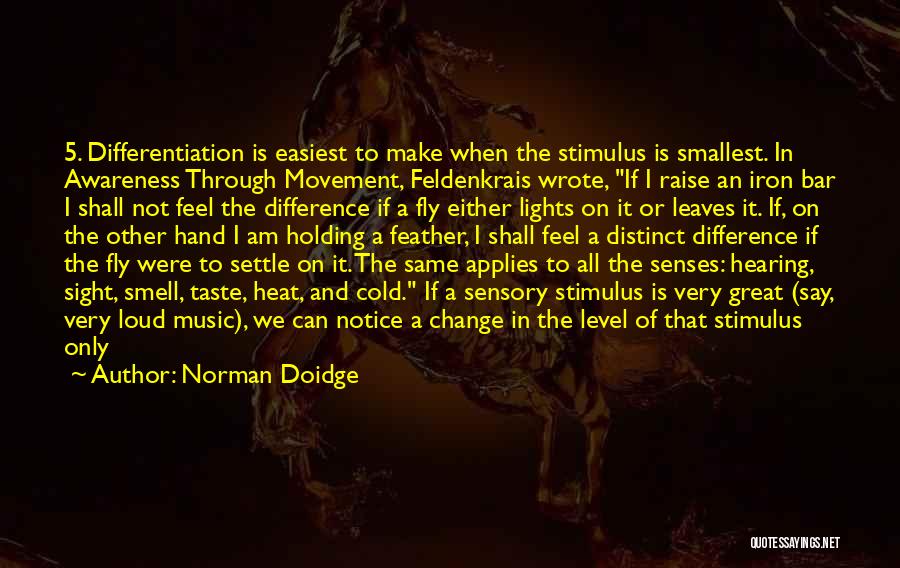 Feldenkrais Quotes By Norman Doidge