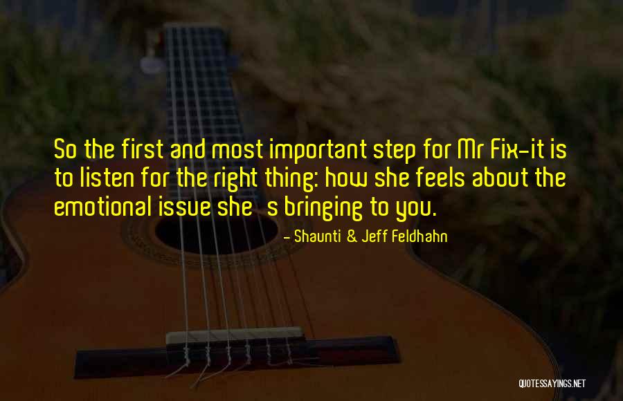 Feldhahn Quotes By Shaunti & Jeff Feldhahn