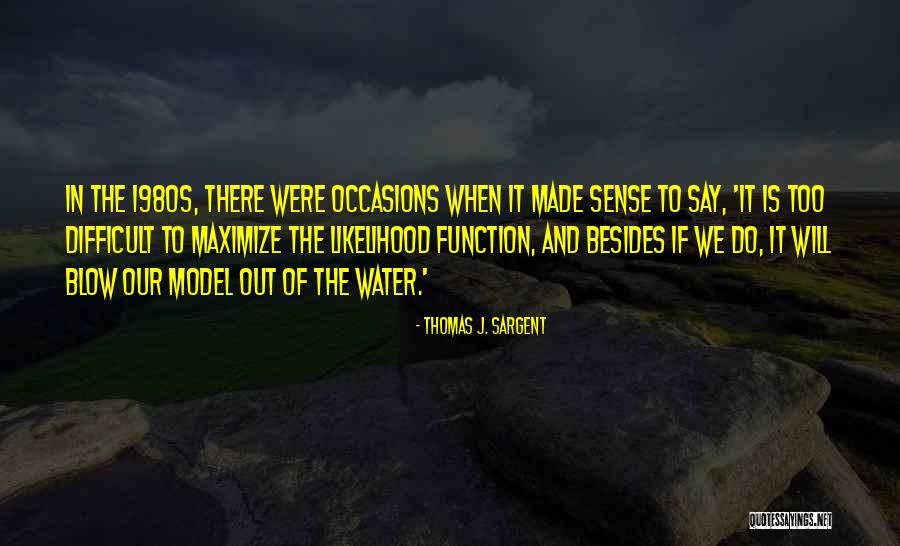 Feliator Quotes By Thomas J. Sargent Feliator Quotes By Thomas J. Sargent