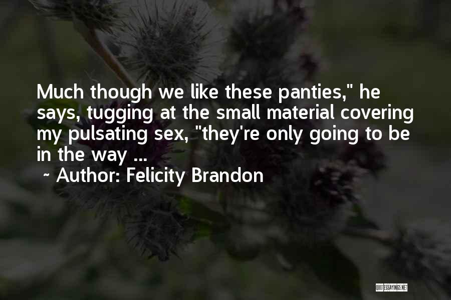 Felicity Brandon Quotes 1018292
