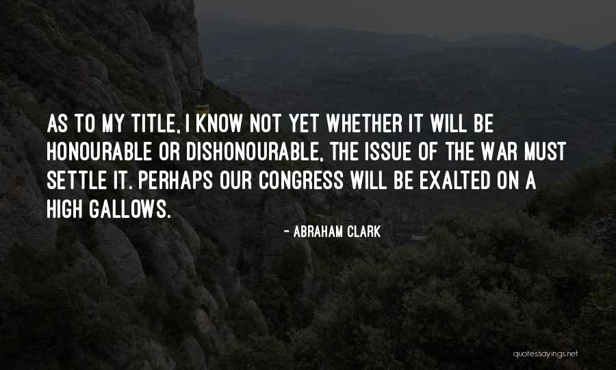 Felindre Cottages Quotes By Abraham Clark Felindre Cottages Quotes By Abraham Clark
