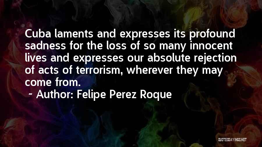 Felipe Perez Roque Quotes 523199
