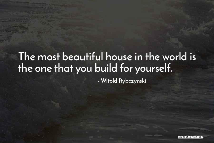 Felix Barrett Punchdrunk Quotes By Witold Rybczynski Felix Barrett Punchdrunk Quotes By Witold Rybczynski
