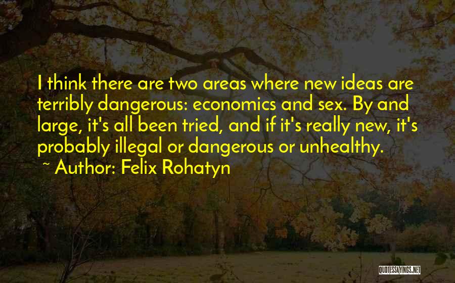 Felix Rohatyn Quotes 154662