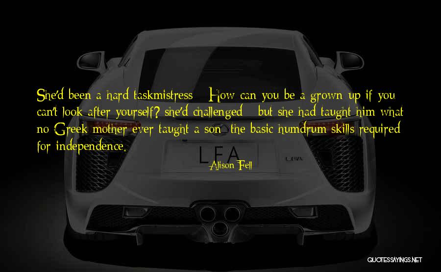 Fell Hard For You Quotes By Alison Fell Fell Hard For You Quotes By Alison Fell