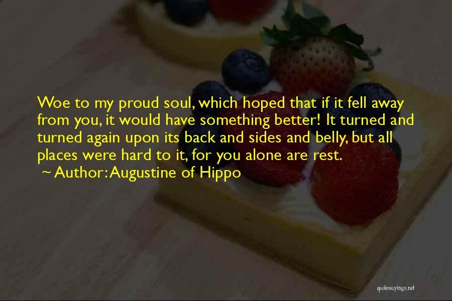 Fell Hard Quotes By Augustine Of Hippo