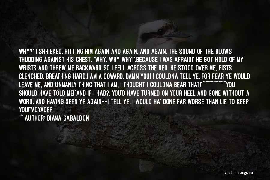 Fell Hard Quotes By Diana Gabaldon