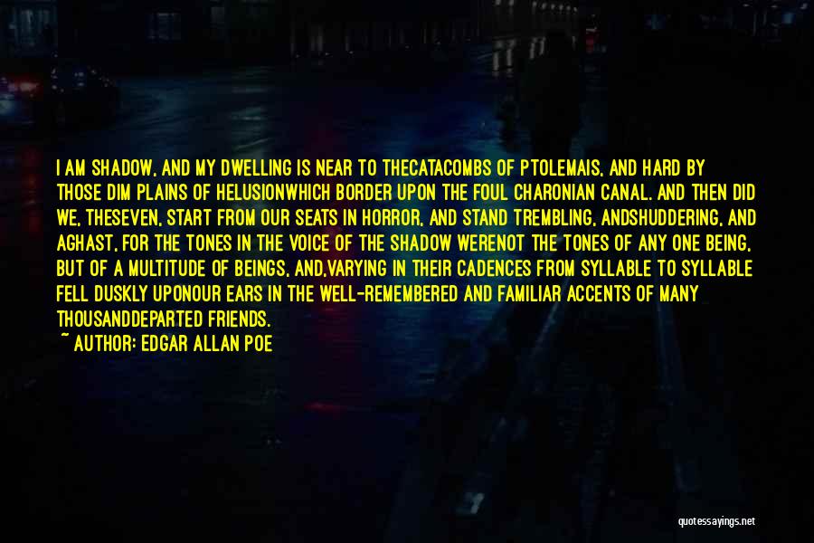 Fell Hard Quotes By Edgar Allan Poe