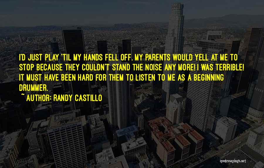 Fell Hard Quotes By Randy Castillo