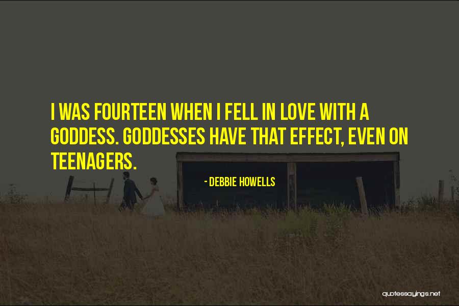 Fell In Love Quotes By Debbie Howells
