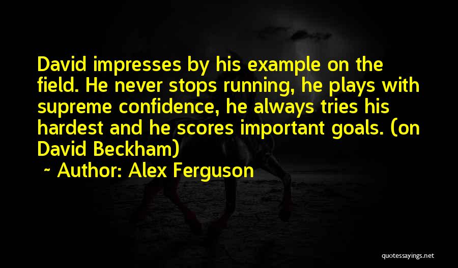 Fell In Love Short Quotes By Alex Ferguson