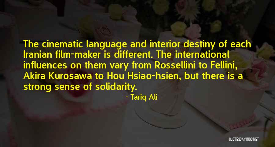 Fellini Film Quotes By Tariq Ali Fellini Film Quotes By Tariq Ali