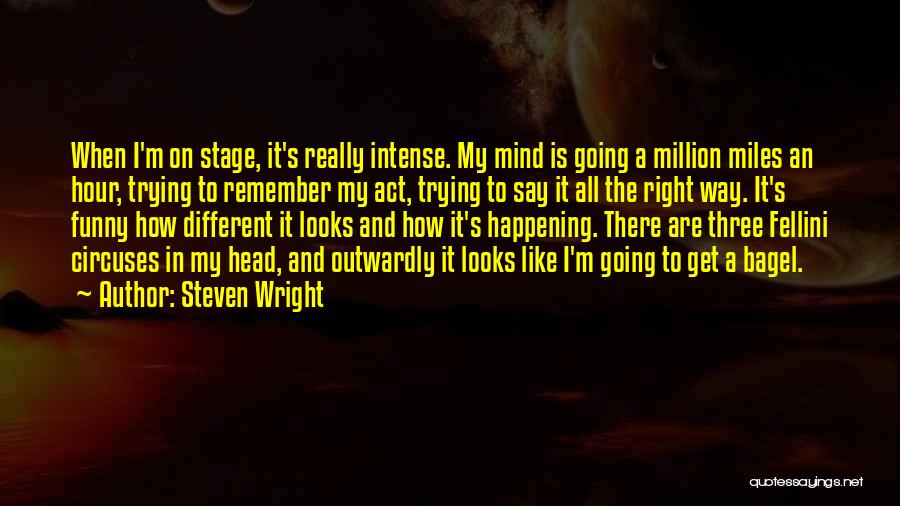 Fellini Quotes By Steven Wright