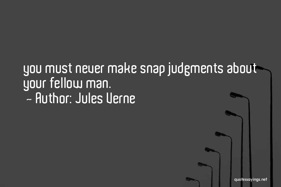 Fellow Man Quotes By Jules Verne