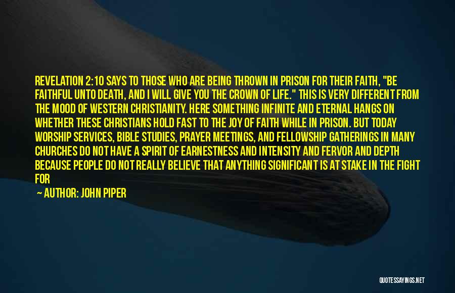 Fellowship In The Bible Quotes By John Piper