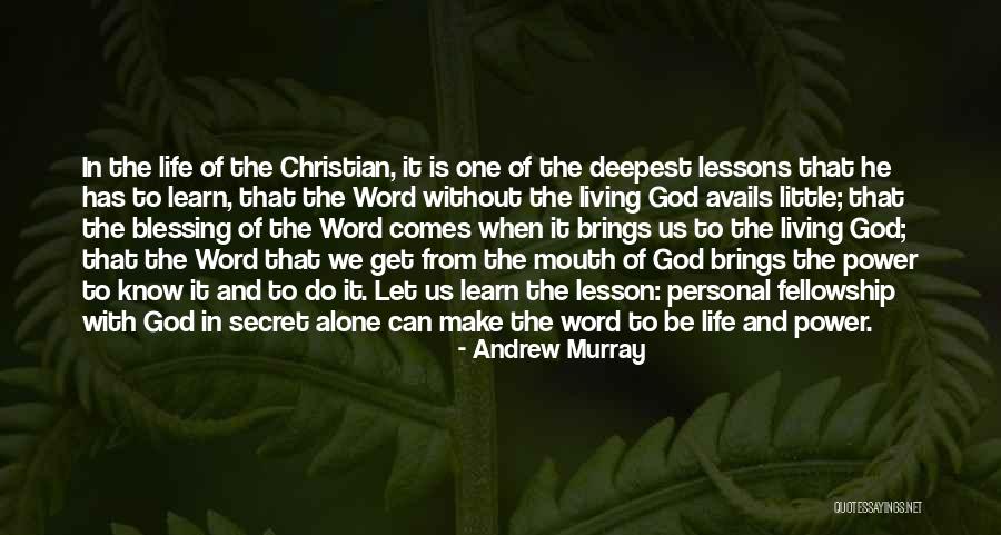 Fellowship Of Christian Quotes By Andrew Murray Fellowship Of Christian Quotes By Andrew Murray