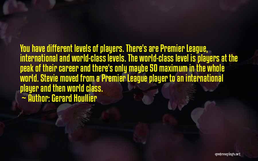 Fellowship Of The Ring Boromir Quotes By Gerard Houllier