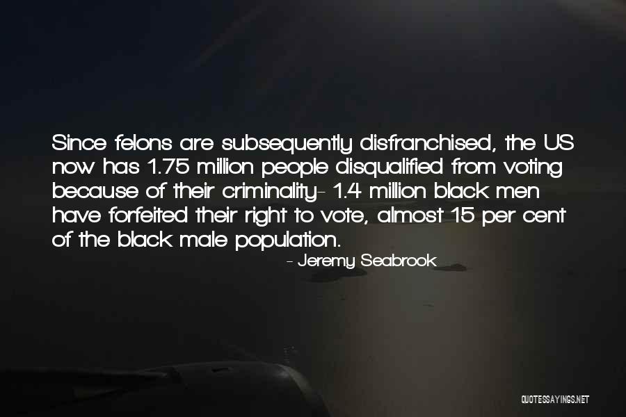 Felons Quotes By Jeremy Seabrook