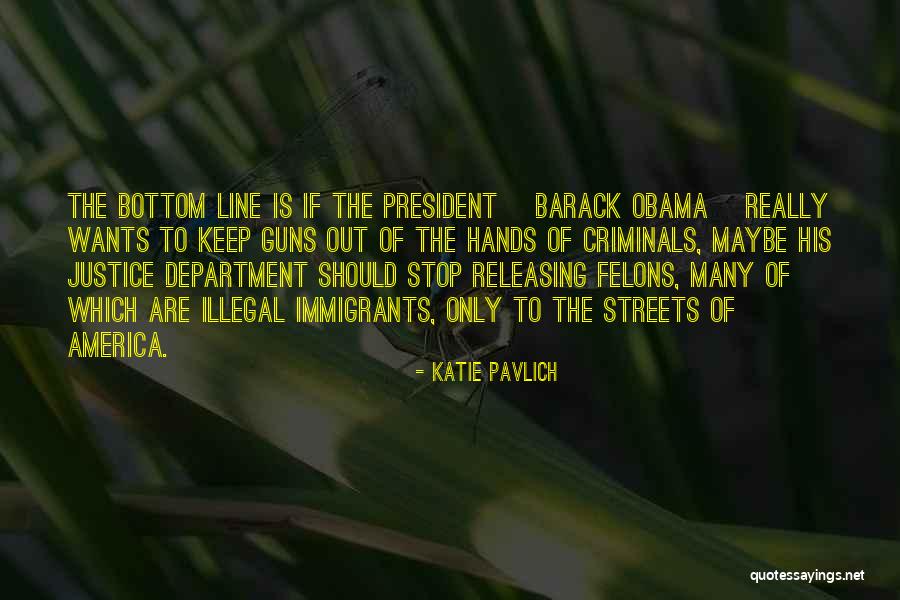 Felons Quotes By Katie Pavlich