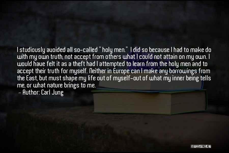 Felt Avoided Quotes By Carl Jung