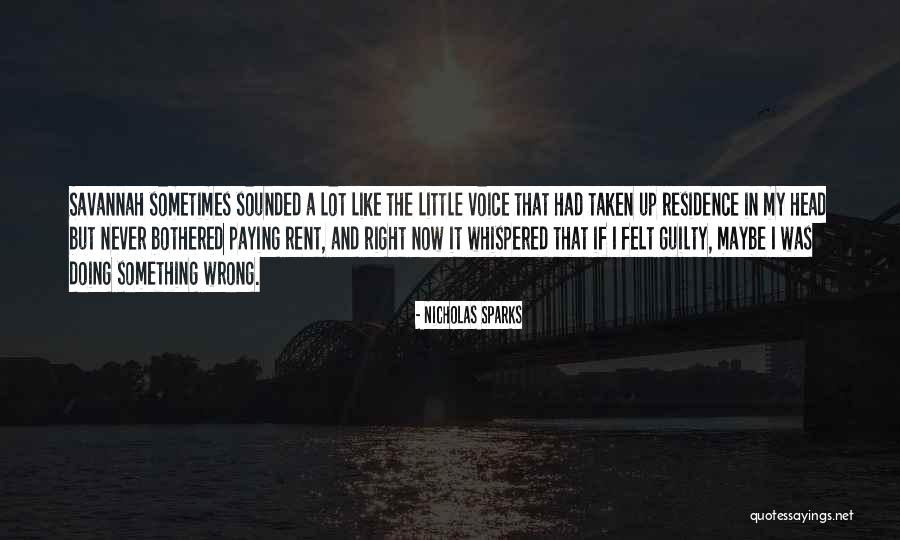 Felt Guilty Quotes By Nicholas Sparks Felt Guilty Quotes By Nicholas Sparks