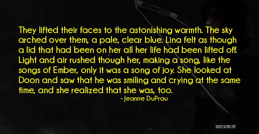 Felt Like Crying Quotes By Jeanne DuPrau