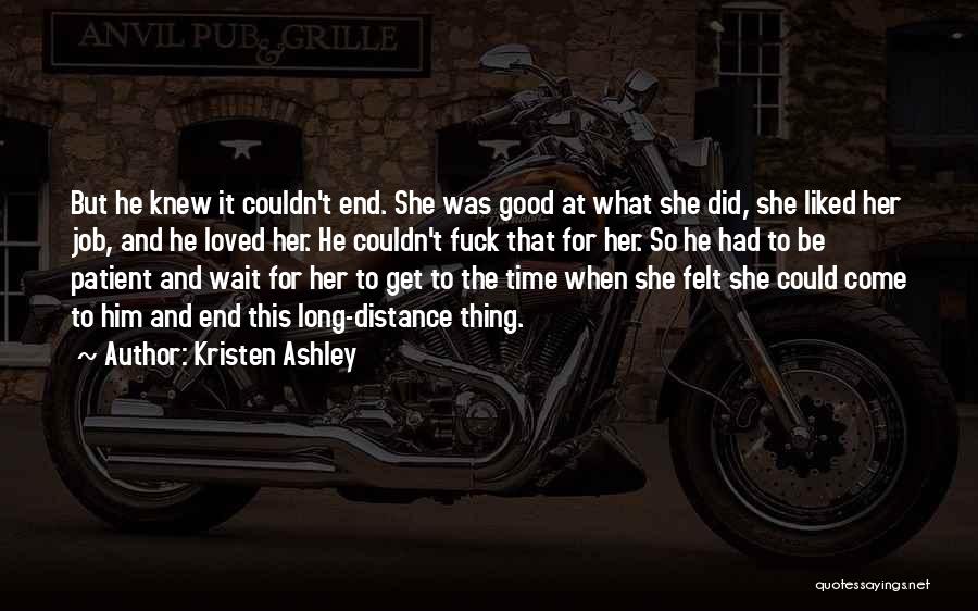 Felt Loved Quotes By Kristen Ashley