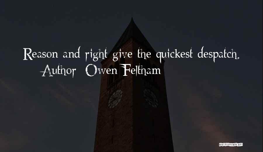 Feltham Quotes By Owen Feltham