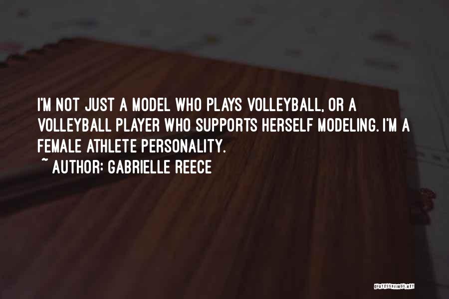 Female Athlete Quotes By Gabrielle Reece