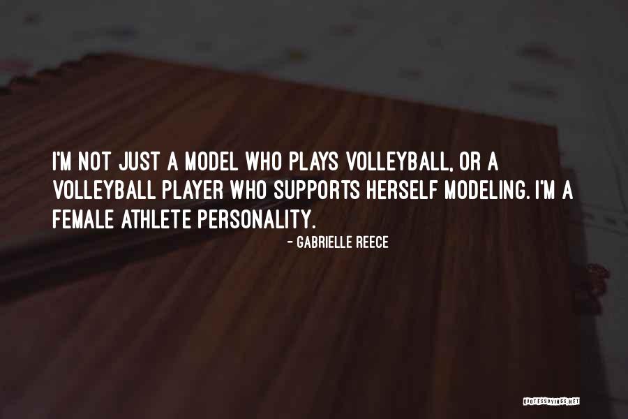 Female Athlete Quotes By Gabrielle Reece