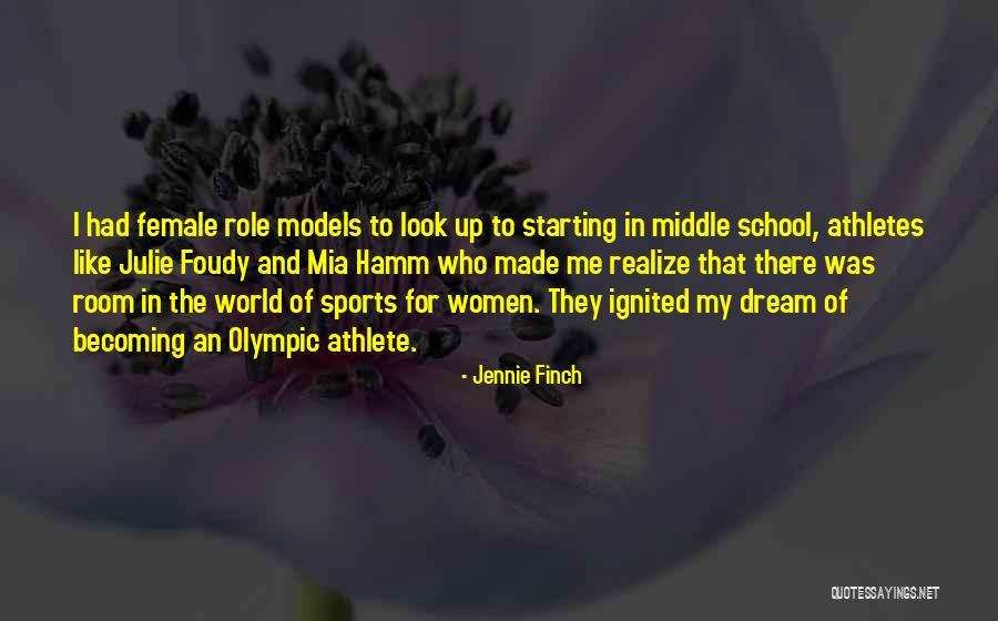 Female Athletes Quotes By Jennie Finch Female Athletes Quotes By Jennie Finch