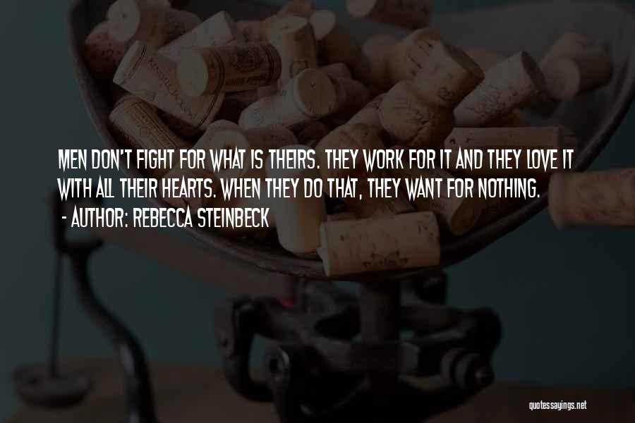 Female Authors Quotes By Rebecca Steinbeck