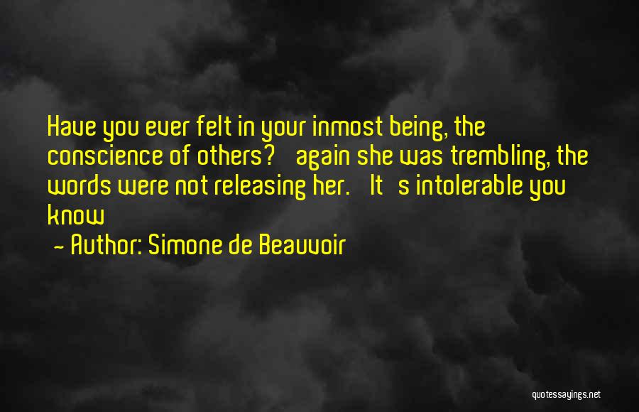 Female Authors Quotes By Simone De Beauvoir