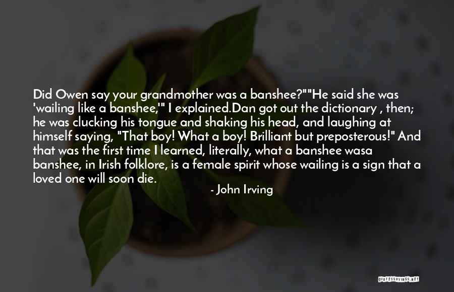 Female Dictionary Quotes By John Irving Female Dictionary Quotes By John Irving