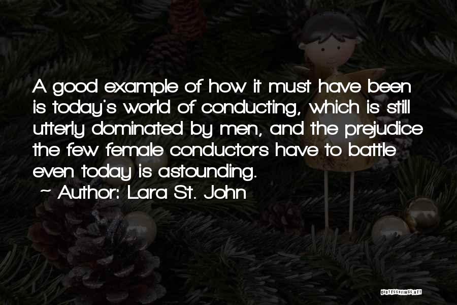 Female Dominated Quotes By Lara St. John
