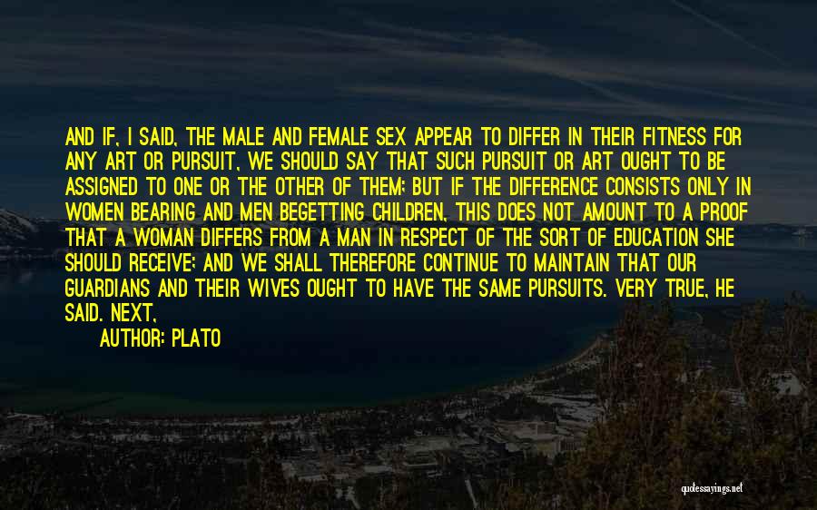 Female Education Quotes By Plato