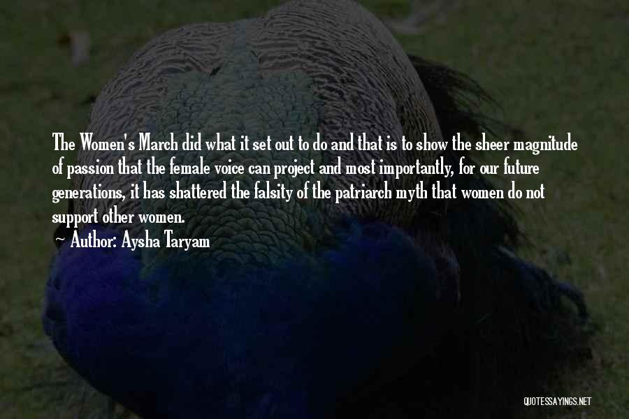 Female Equality Quotes By Aysha Taryam