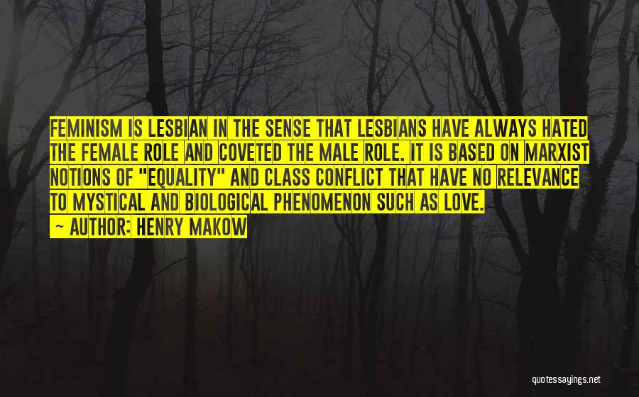 Female Equality Quotes By Henry Makow