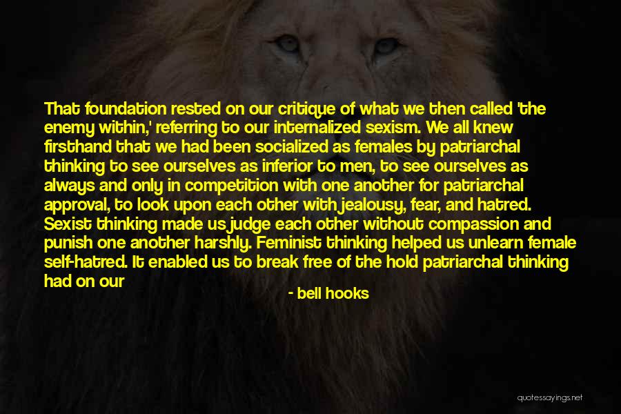 Female Feminist Quotes By Bell Hooks