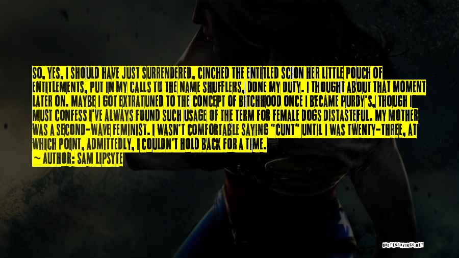 Female Feminist Quotes By Sam Lipsyte Female Feminist Quotes By Sam Lipsyte
