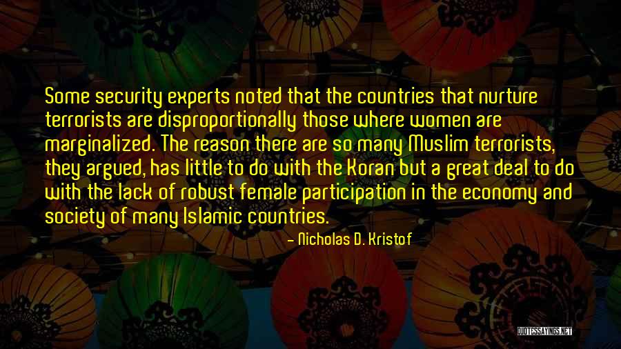 Female Islamic Quotes By Nicholas D. Kristof Female Islamic Quotes By Nicholas D. Kristof