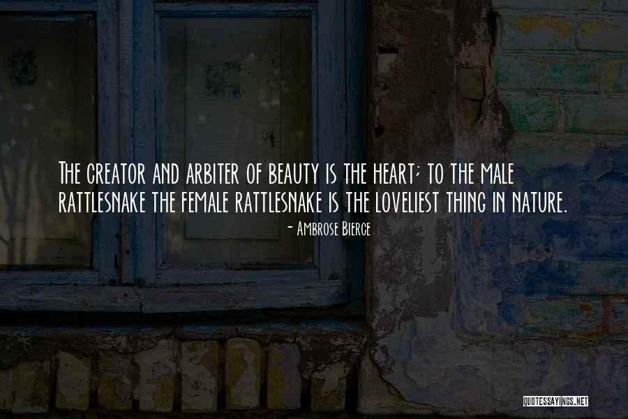 Female Nature Quotes By Ambrose Bierce Female Nature Quotes By Ambrose Bierce