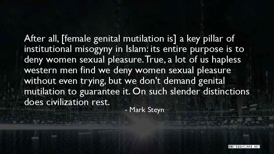 Female Pleasure Quotes By Mark Steyn Female Pleasure Quotes By Mark Steyn